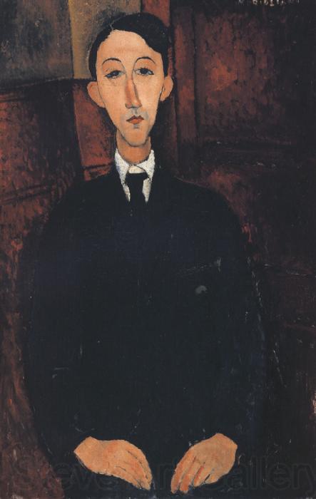 Amedeo Modigliani Portrait of the Painter Manuel Humbert (mk39)